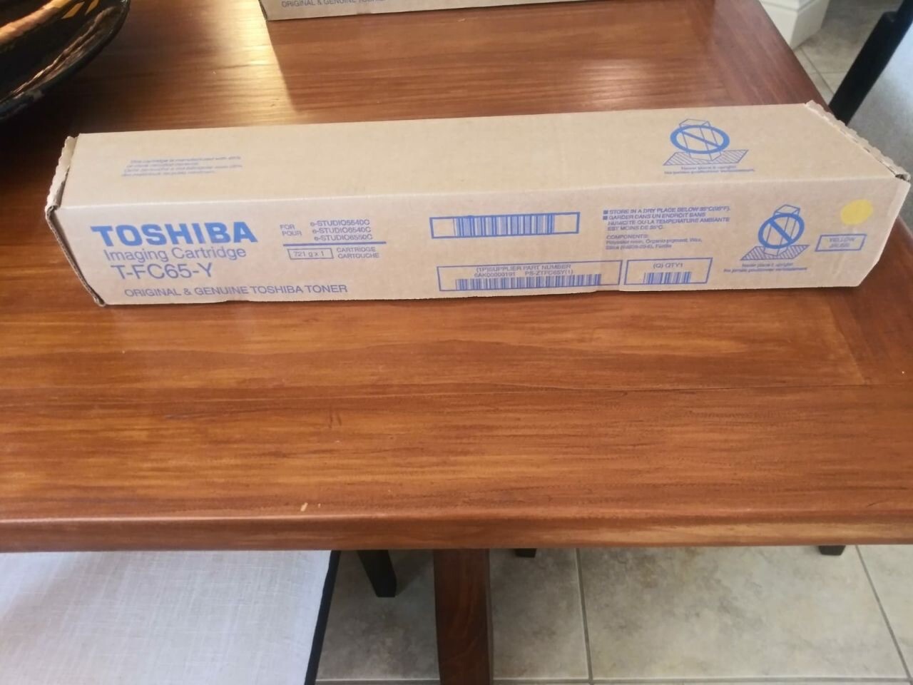 Toshiba T-FC65-Y Yellow Toner Cartridge