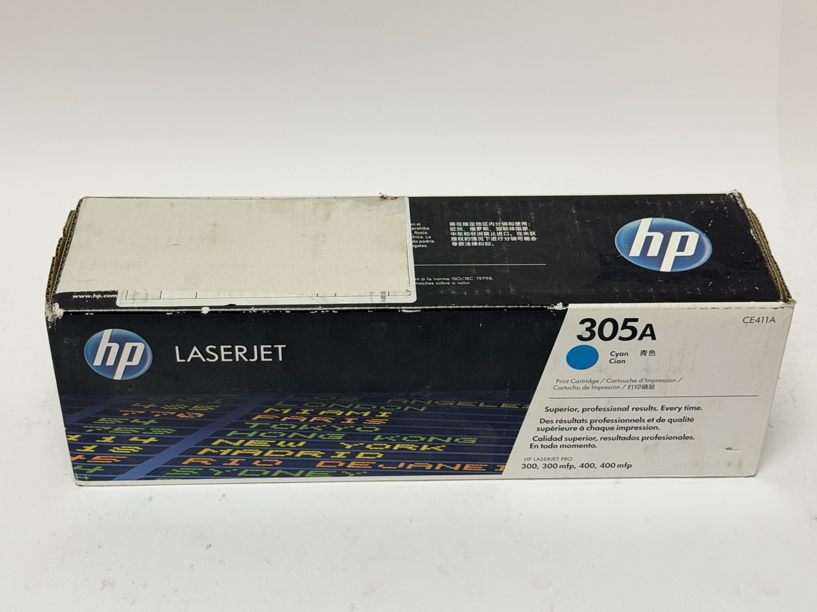 NEW Genuine HP 305A Cyan Toner Cartridge CE411A - Sealed LaserJet OEM *See Pics*