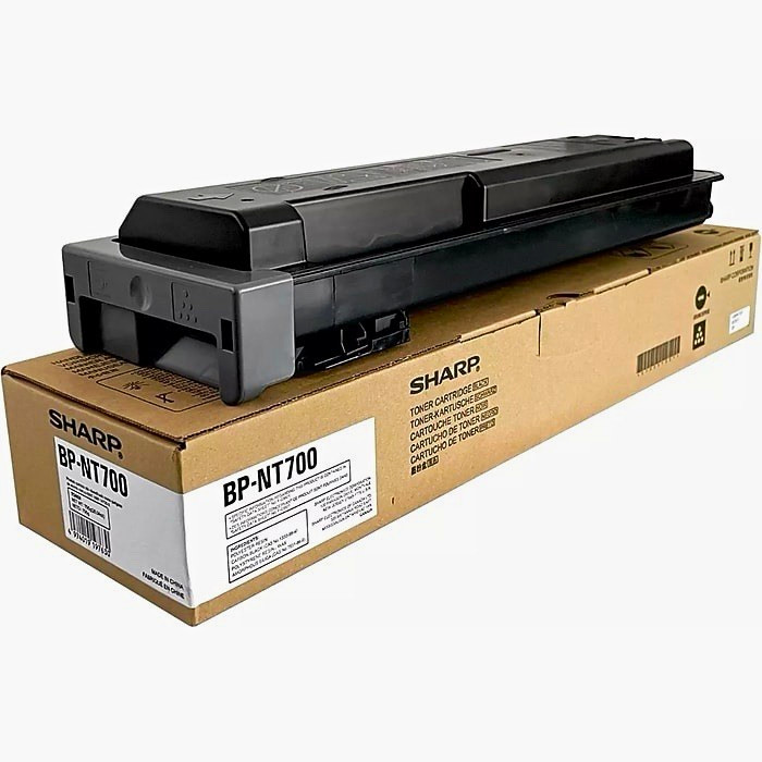 Sharp BP-NT700 Genuine/Original Black Laser Toner Cartridge for Sharp