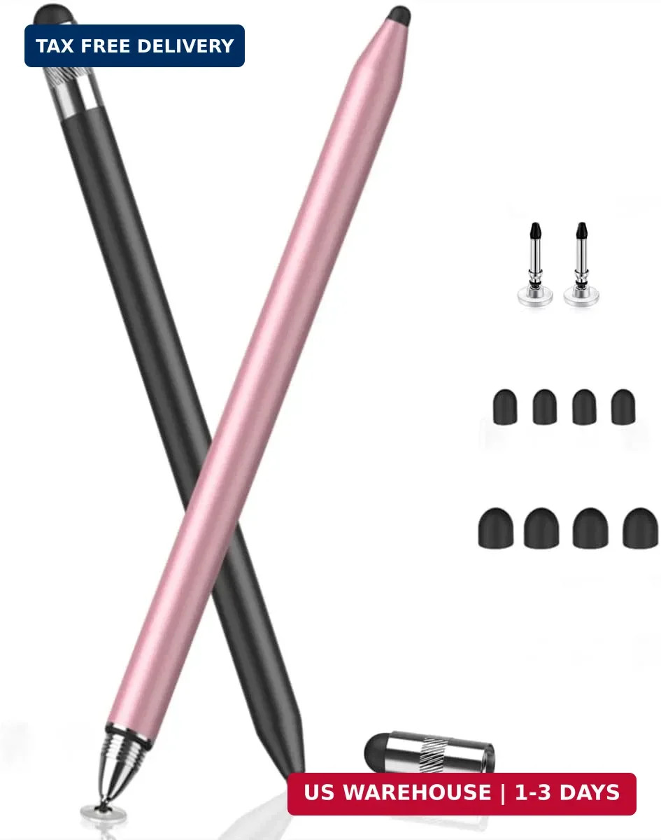 MEKO Stylus Pen for Touchscreen, 3-in-1 Universal iPad Stylus