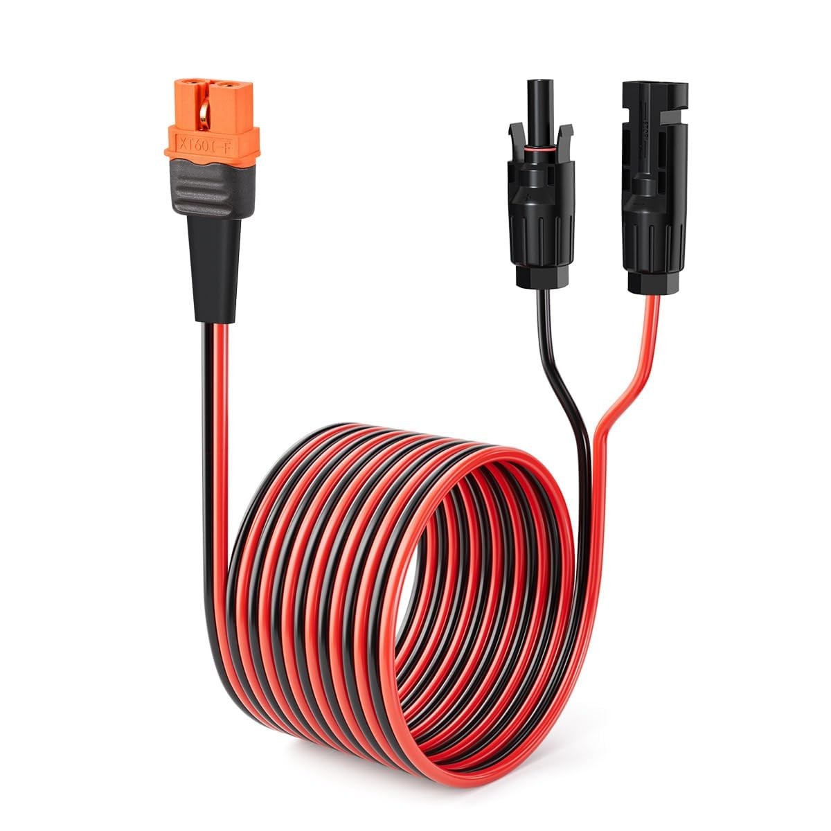 12AWG 75FT Solar to XT60i Cable 2 10 25 35 50 75 100FT Solar Connector to XT6...