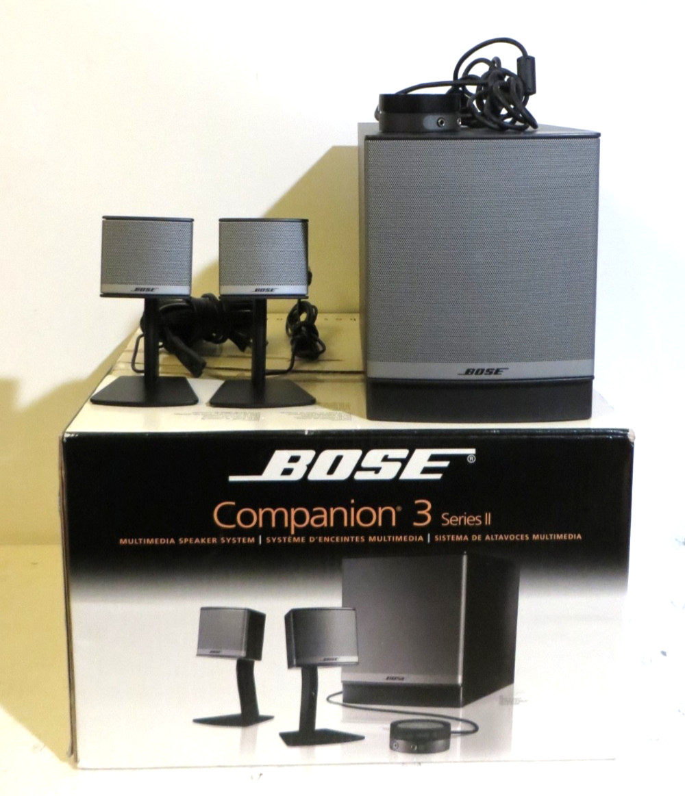 Bose Companion 3 Series II Multimedia Speaker System