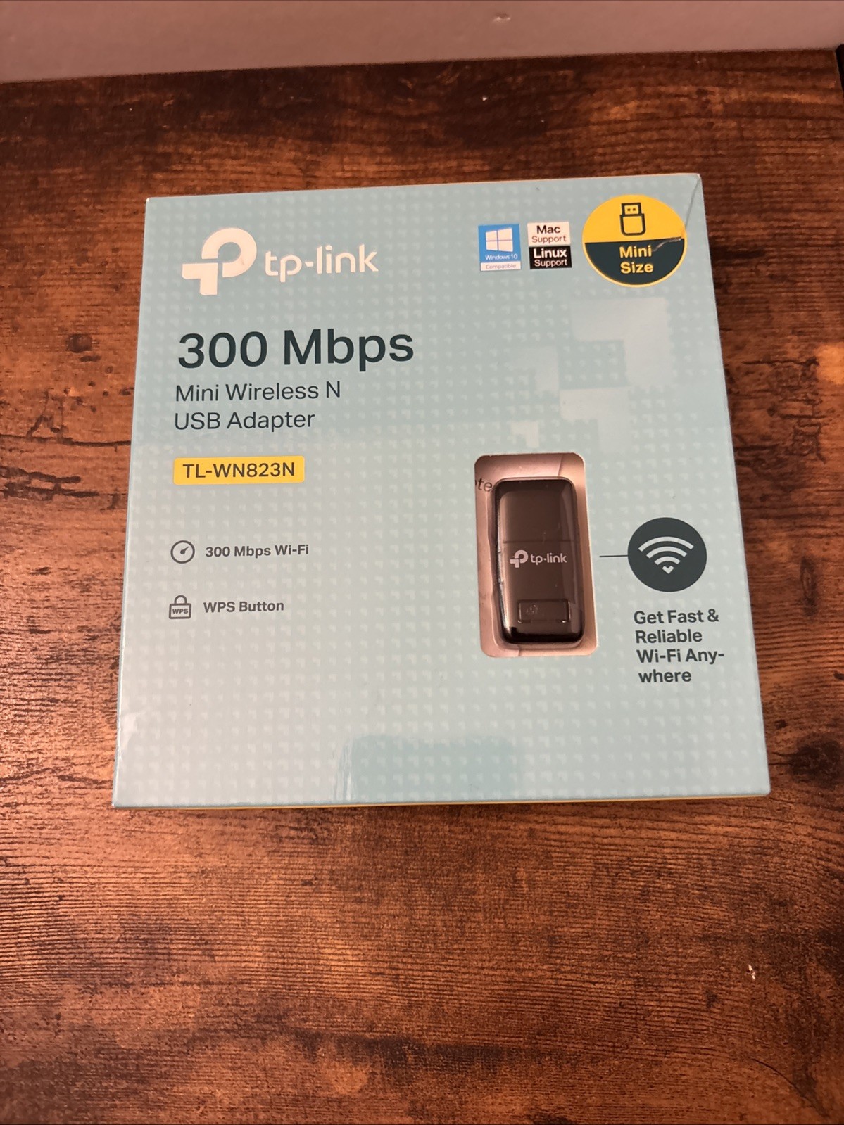 TP-Link TL-WN823N 300 Mbps Mini Wireless N USB Adapter New In Box