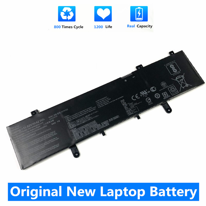 NEW Original B31N1632 Battery For ASUS ZenBook 14 X405 X405U X405UA 3ICP5/57/81 