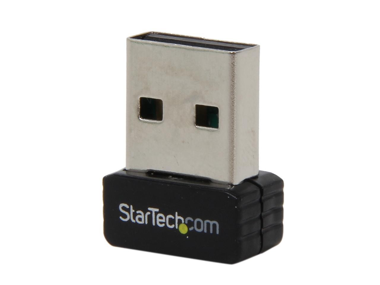 StarTech.com USB 150Mbps Mini Wireless N Network Adapter, 802.11n/g 1T1R