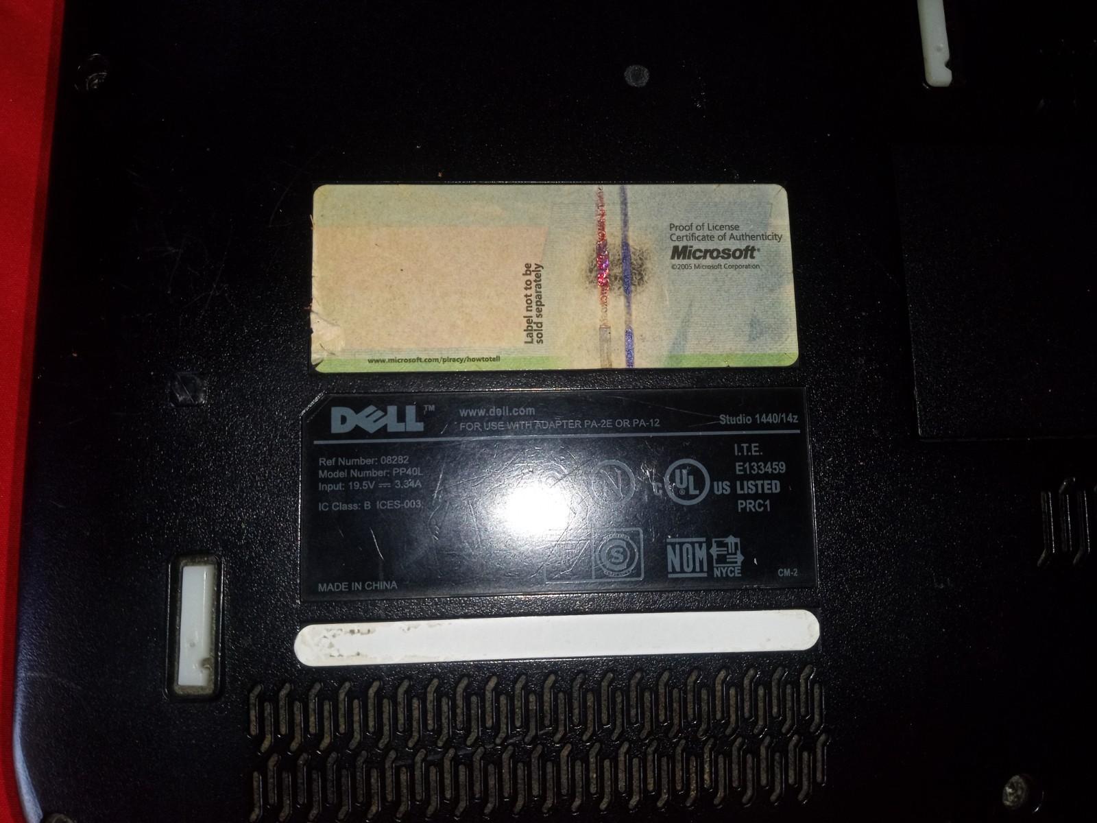 Dell Studio 14z Lap Top