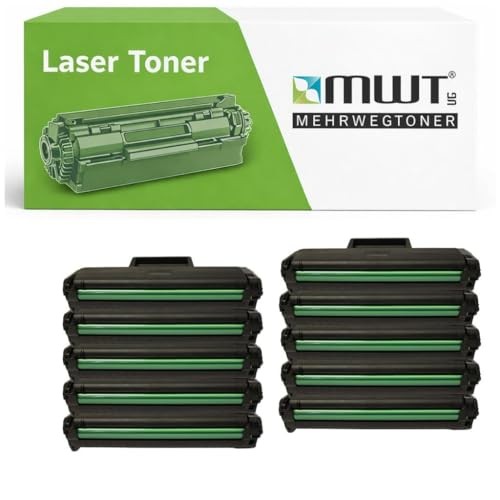 Eurotone 10x Black Laser Toner Cartridge Compatible for Samsung MLT1042S
