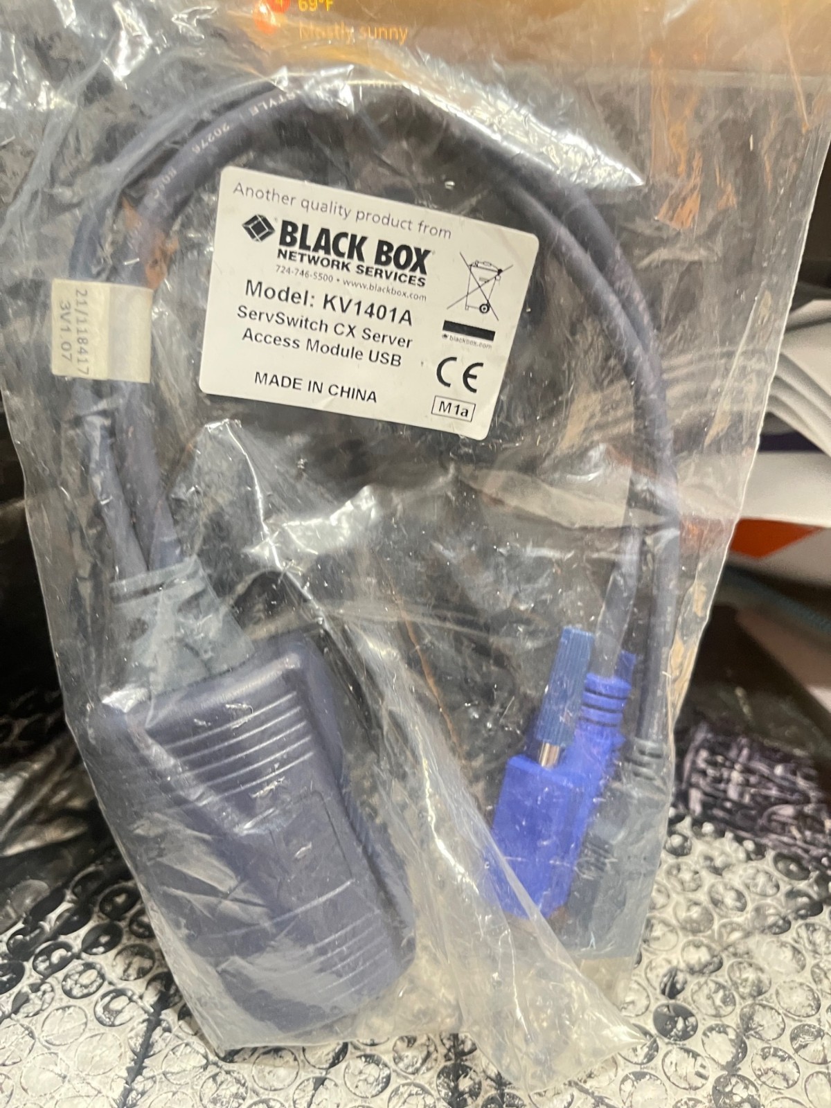 Black Box Network - KV1401A - Black Box Server Access Module VGA USB RJ-45(K11)