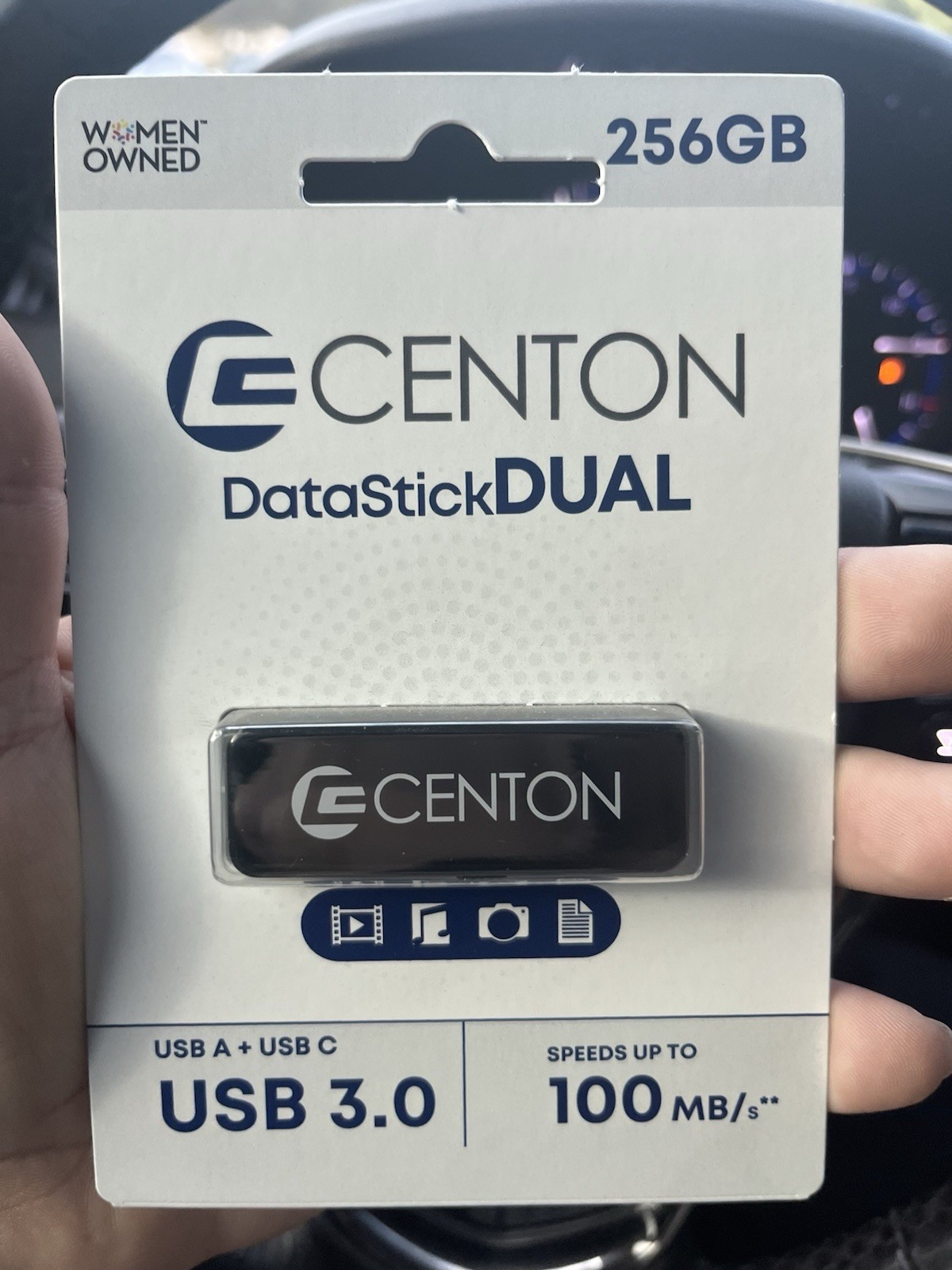 Centon 256gb DataStickDUAL Data Stick DUAL USB 3.2 BRAND NEW SEALED