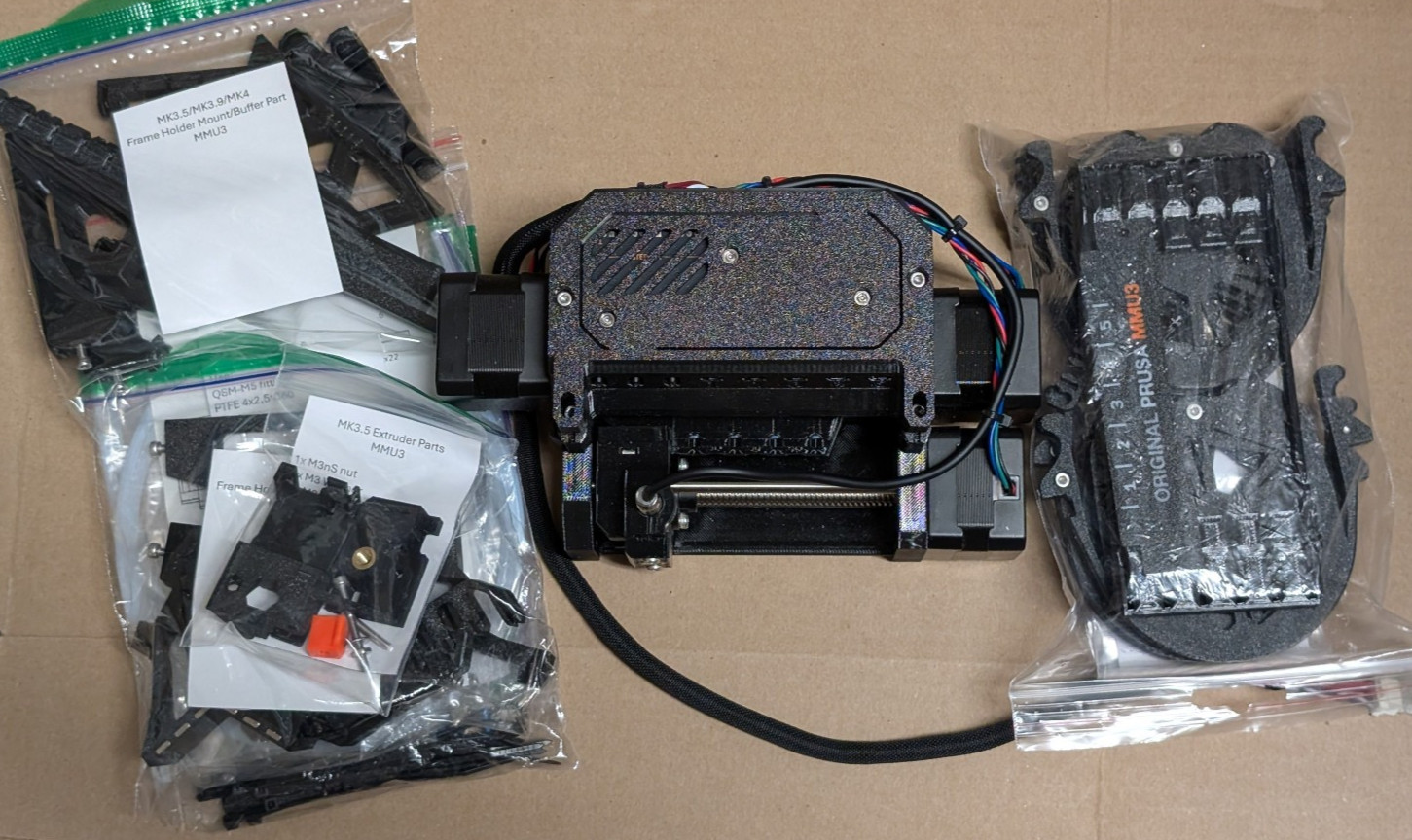 Original Prusa MMU3 (for MK4 / MK3.9 / MK3.5 / Core One)