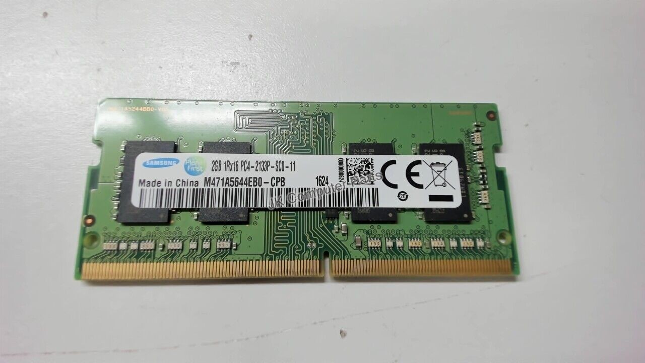Samsung 2GB 1Rx16 Pc4-1339 DDR4 Memory