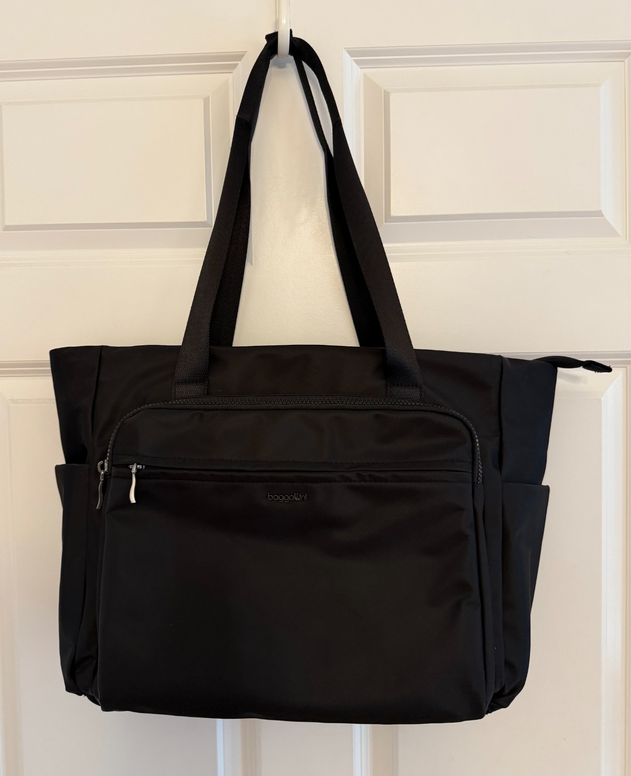 Baggalini Nolita Black Laptop Bag / Slightly Used Very Clean