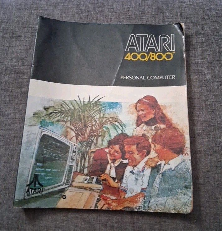 Atari 400/800 BASIC Reference Manual - Original Binder - Vintage Rare 1979