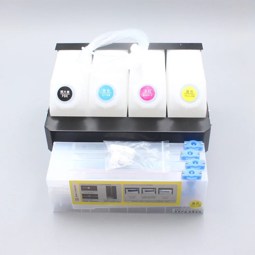 CISS bulk ink system for Roland/Mimaki/Mutoh printer  (4 tanks+4 cartridge) 1set