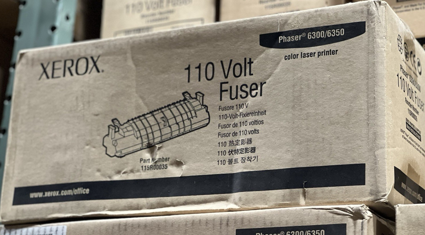 Xerox 115R00035 Fuser Unit Phaser 6300/6350
