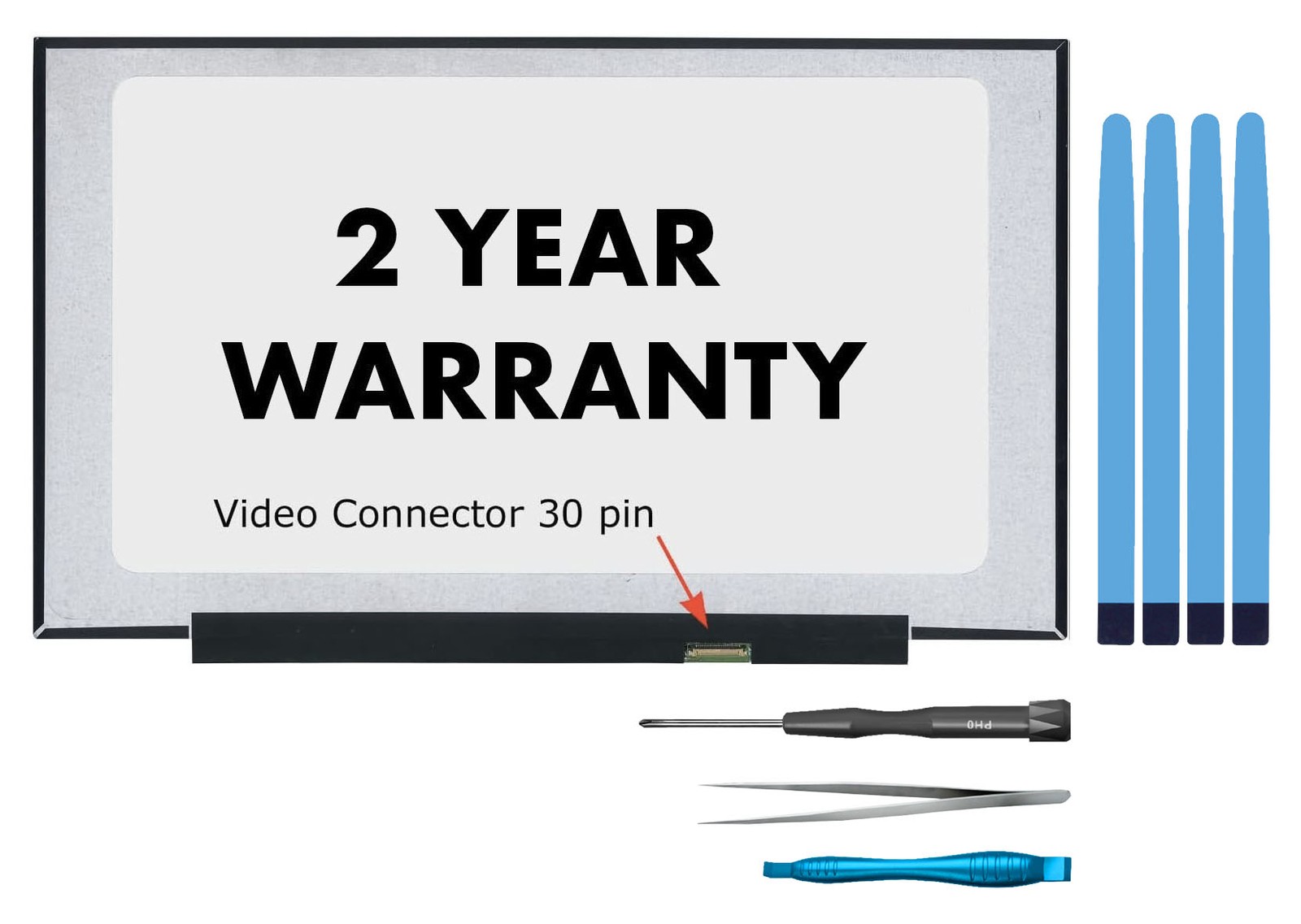 B173RTN03.0 + TAPE HD+ LCD Screen 30 pin Matte LED Display
