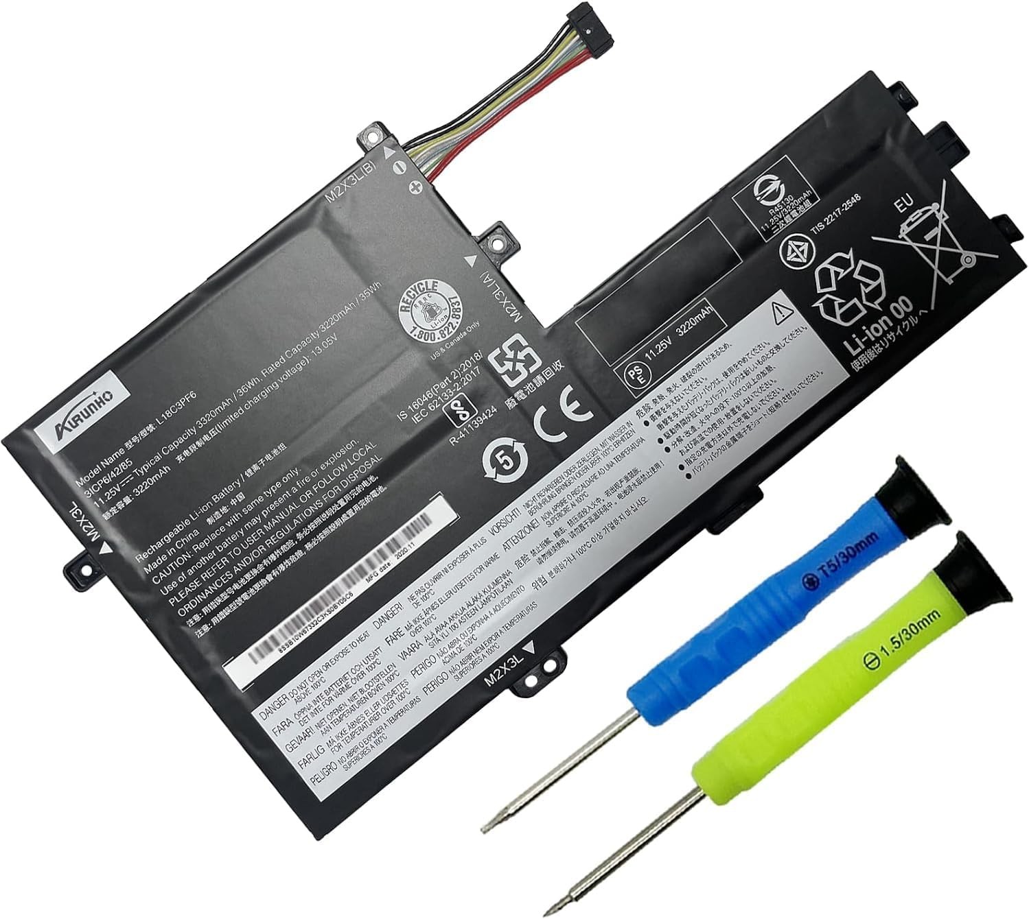 L18C3PF6 L18L3PF3 L18M3PF7 Laptop Battery Replacement for Lenovo IdeaPad S340