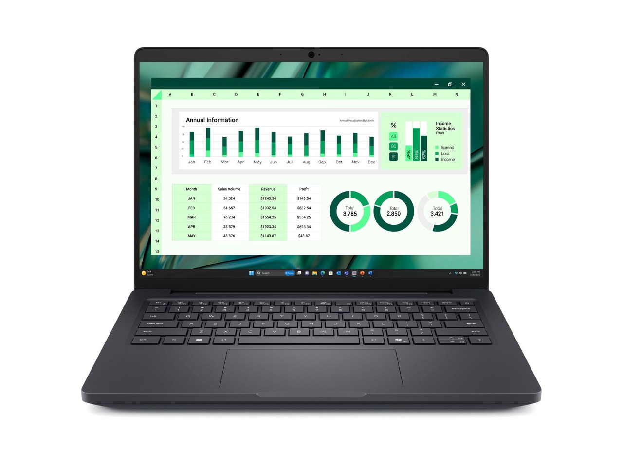 Dell Pro Max 14 Laptop Intel Core Ultra 7 265H 32GB Memory 512GB SSD 14.0" FHD+