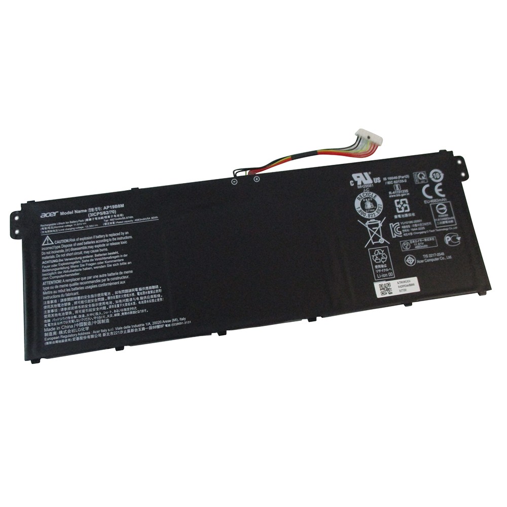 Acer Chromebook Vero 514 CBV514-1H Laptop Battery AP19B8M KT.0030G.024