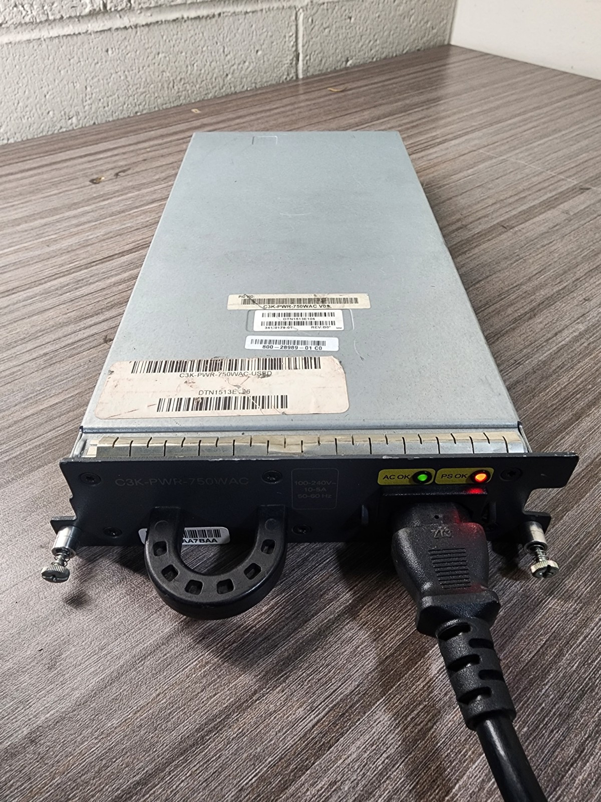 Cisco C3k-PWR-750WAC Power Supply