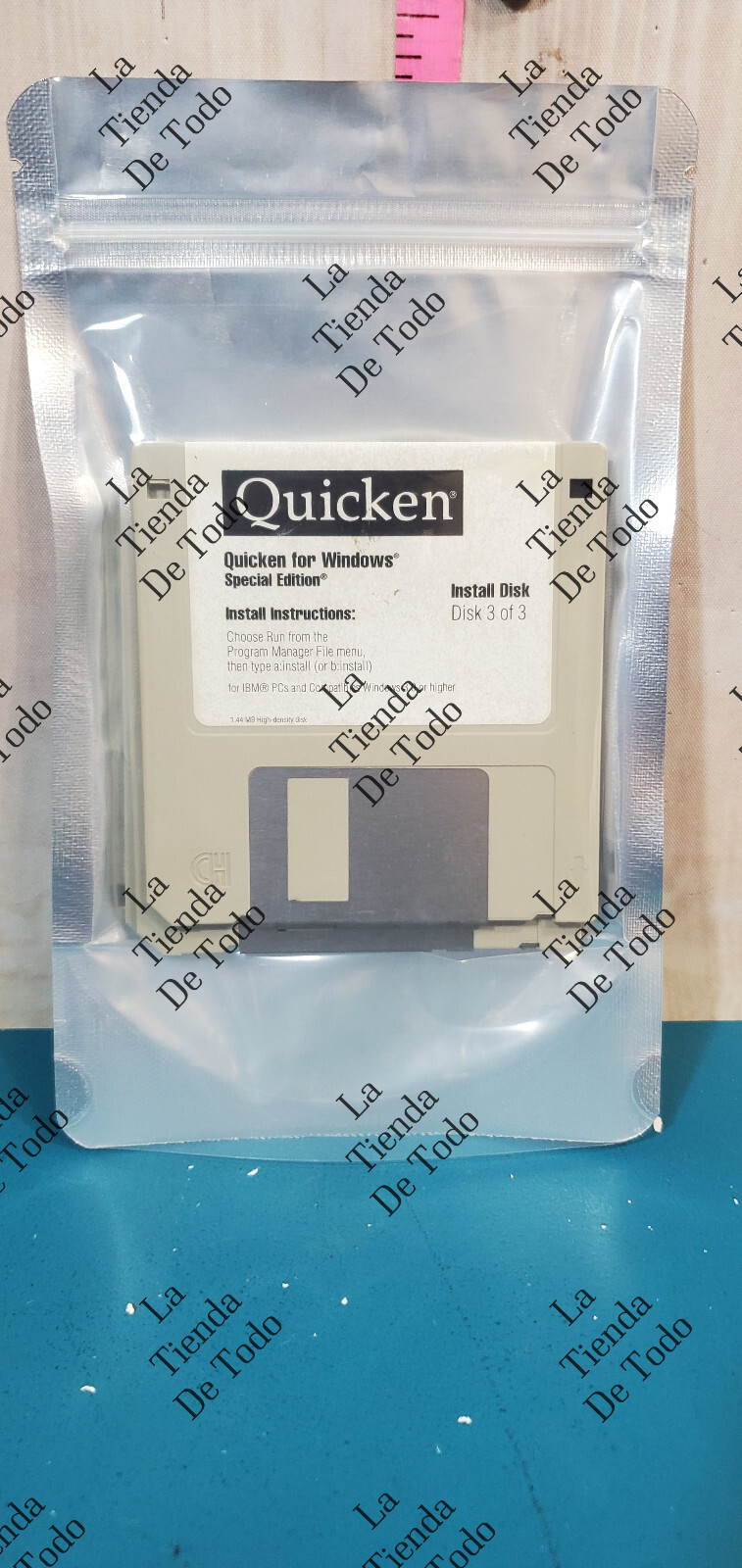 Vintage QUICKEN SPECIAL EDITION  3.5" Floppy diskettes for WINDOWS