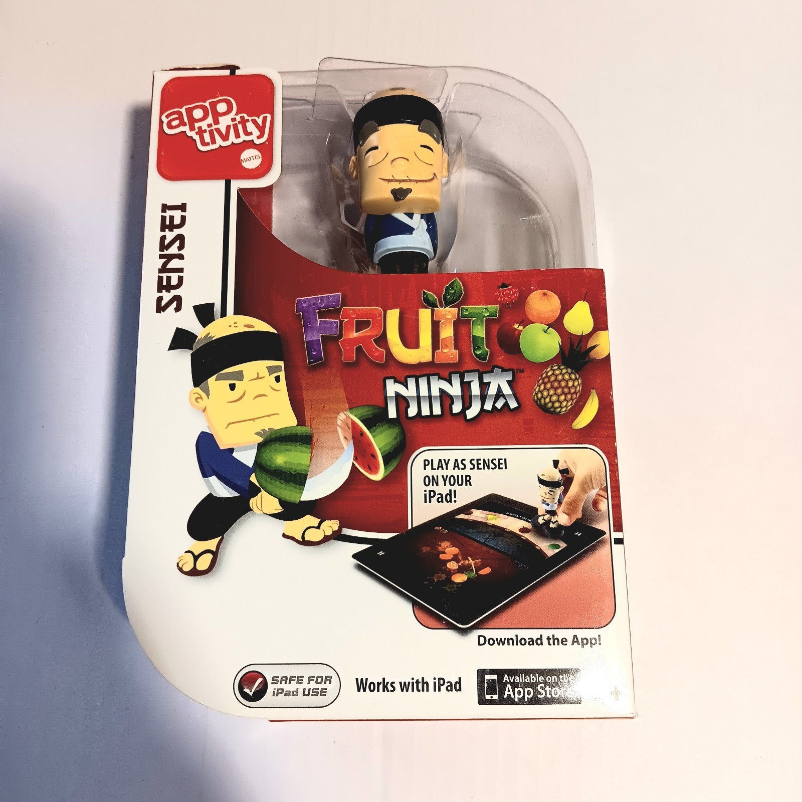 FRUIT NINJA Apptivity IPAD Sensei Figure - Original Box
