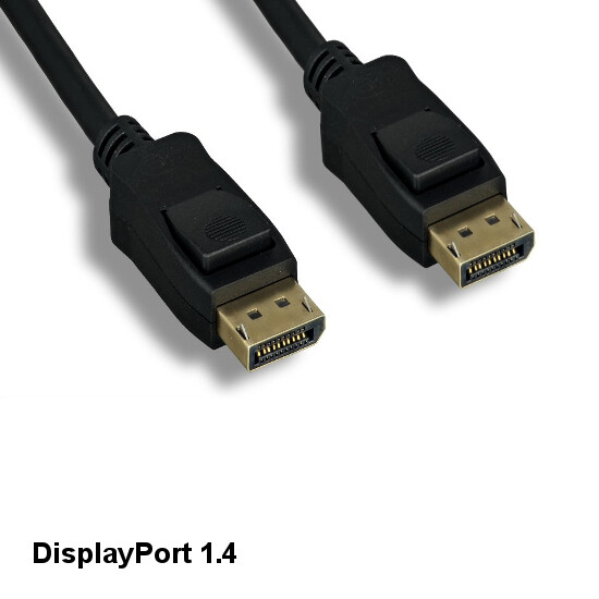 3 feet DisplayPort 1.4 Cable 32AWG Male to Male for 8K HDR TV Monitor Projector