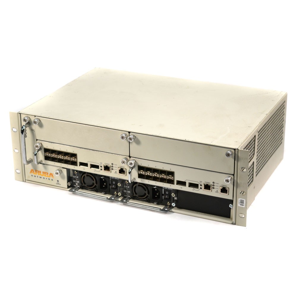 Aruba 6000-US Multi-Service Modular Controller w/2x 400W PSU & 2 Mobility Module
