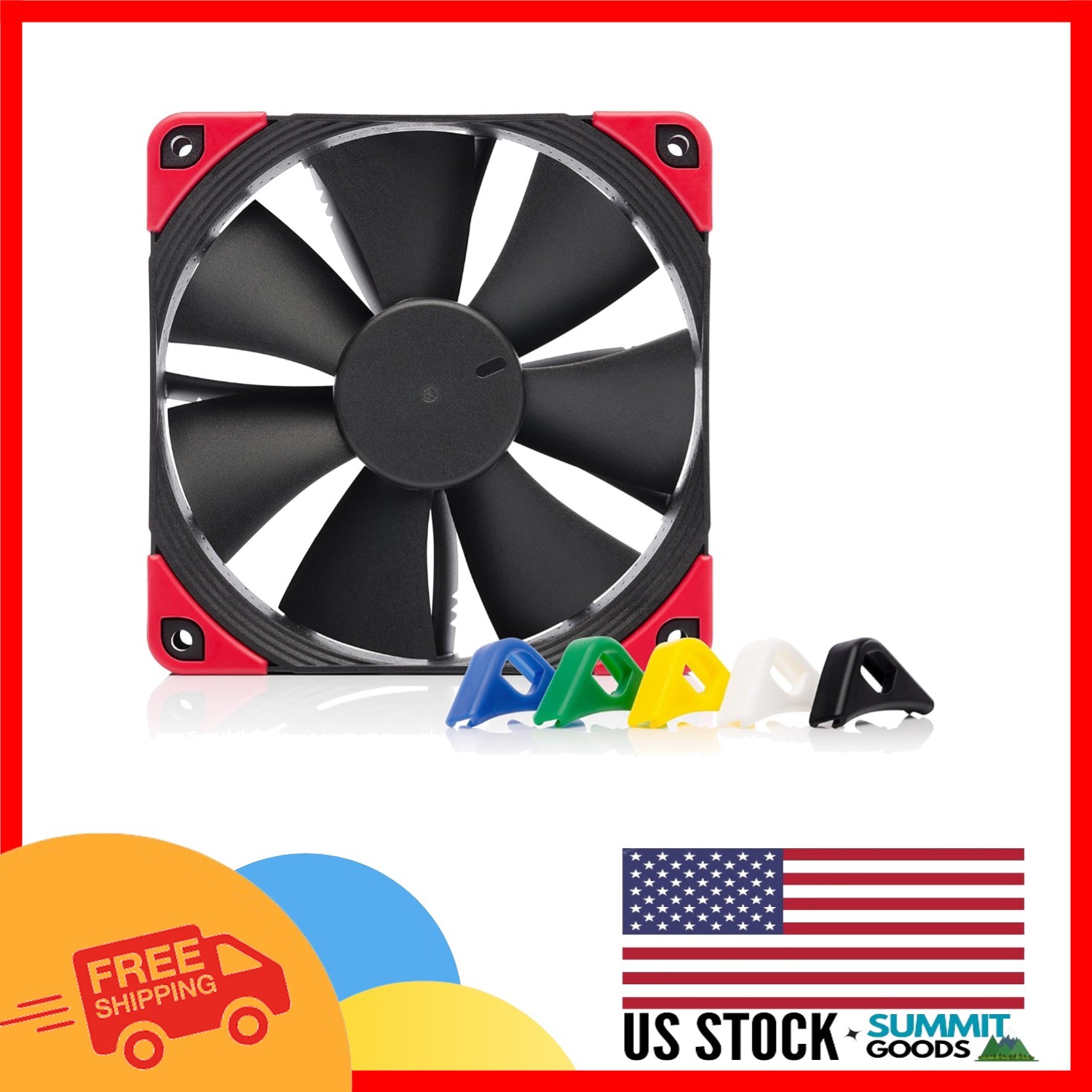 Ultra Quiet NF-F12 PWM Chromax Fan - 120mm, 4-Pin for Ultimate Cooling