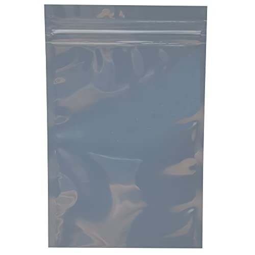 100pcs Antistatic Bags 3.93x5.9in/10x15cm, Resealable 100pcs 3.93x5.9in/10x15cm