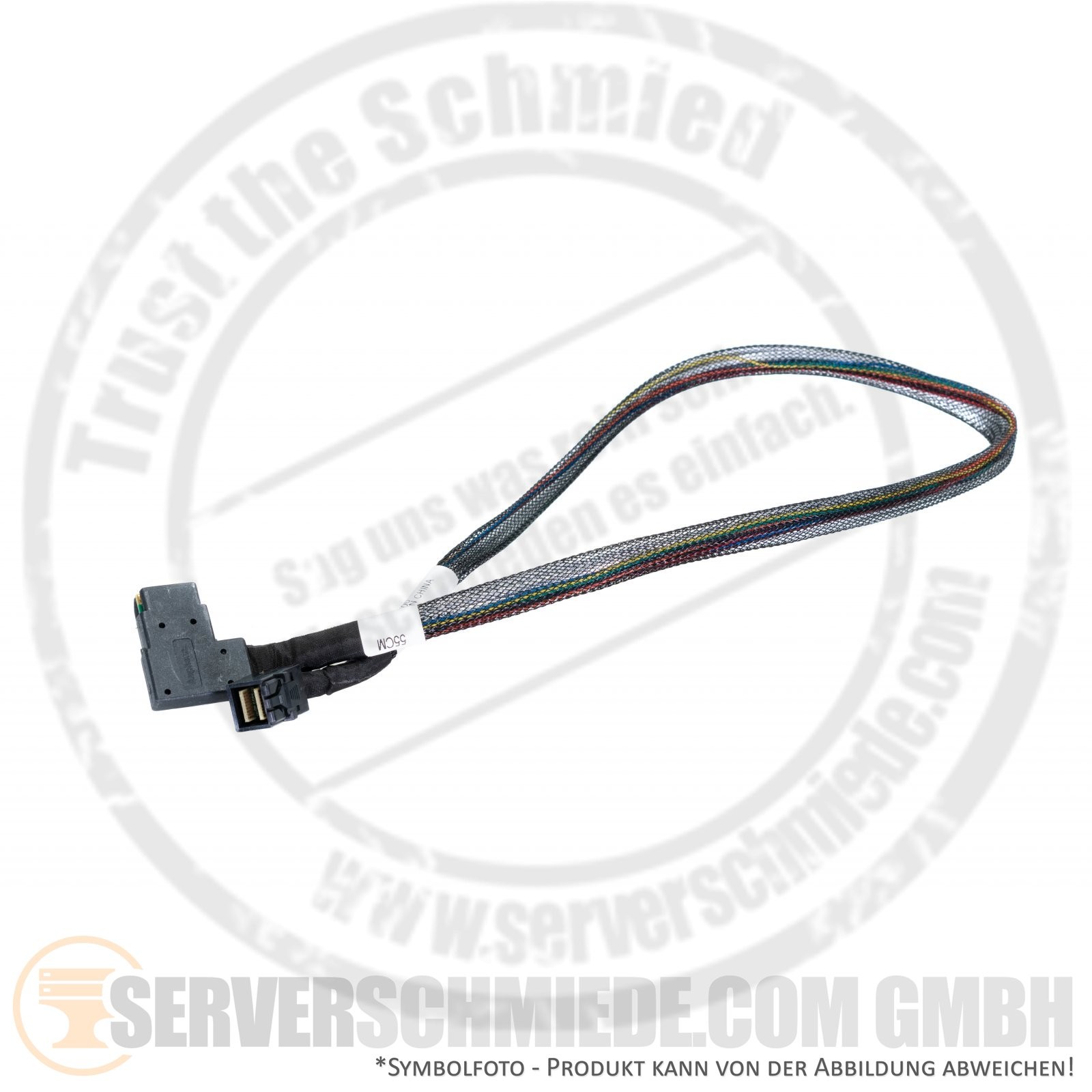 Supermicro 55cm SAS Cable 1x SFF-8087 Angle 1x SFF-8643 Straight CBL-SAST-0657