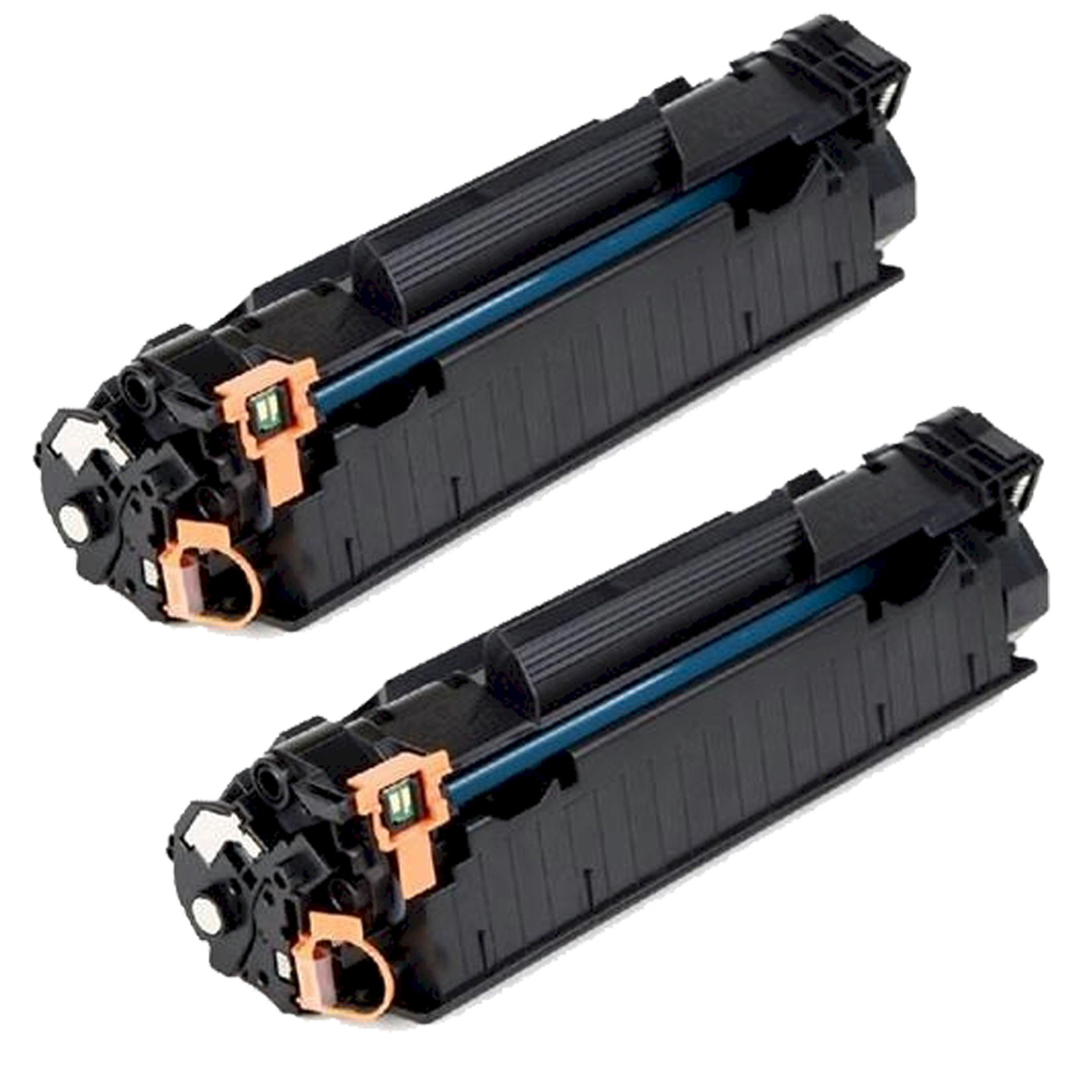 2PK CE285A 85A Black Toner Cartridge for HP LaserJet P1102W M1217nfw MFP