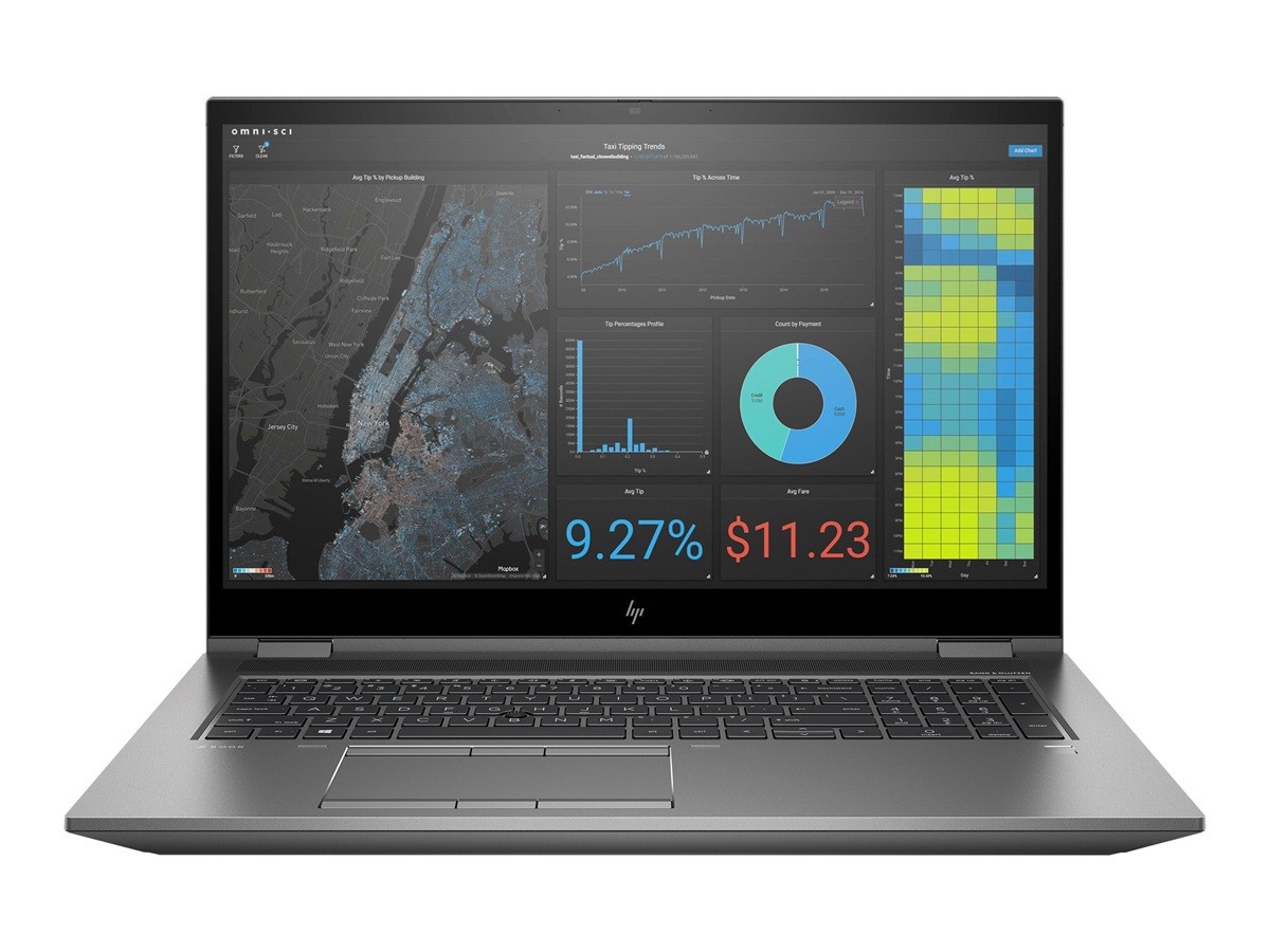 HP ZBook Fury G7 17.3" FHD Intel i9-10885H 8GB 256GB SSD Quadro RTX 3000 W11P