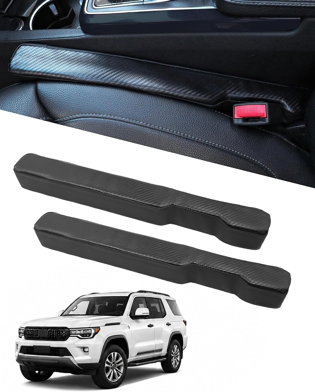2 PCS Car Seat Gap Filler for to-yo-ta 4runner 2026
