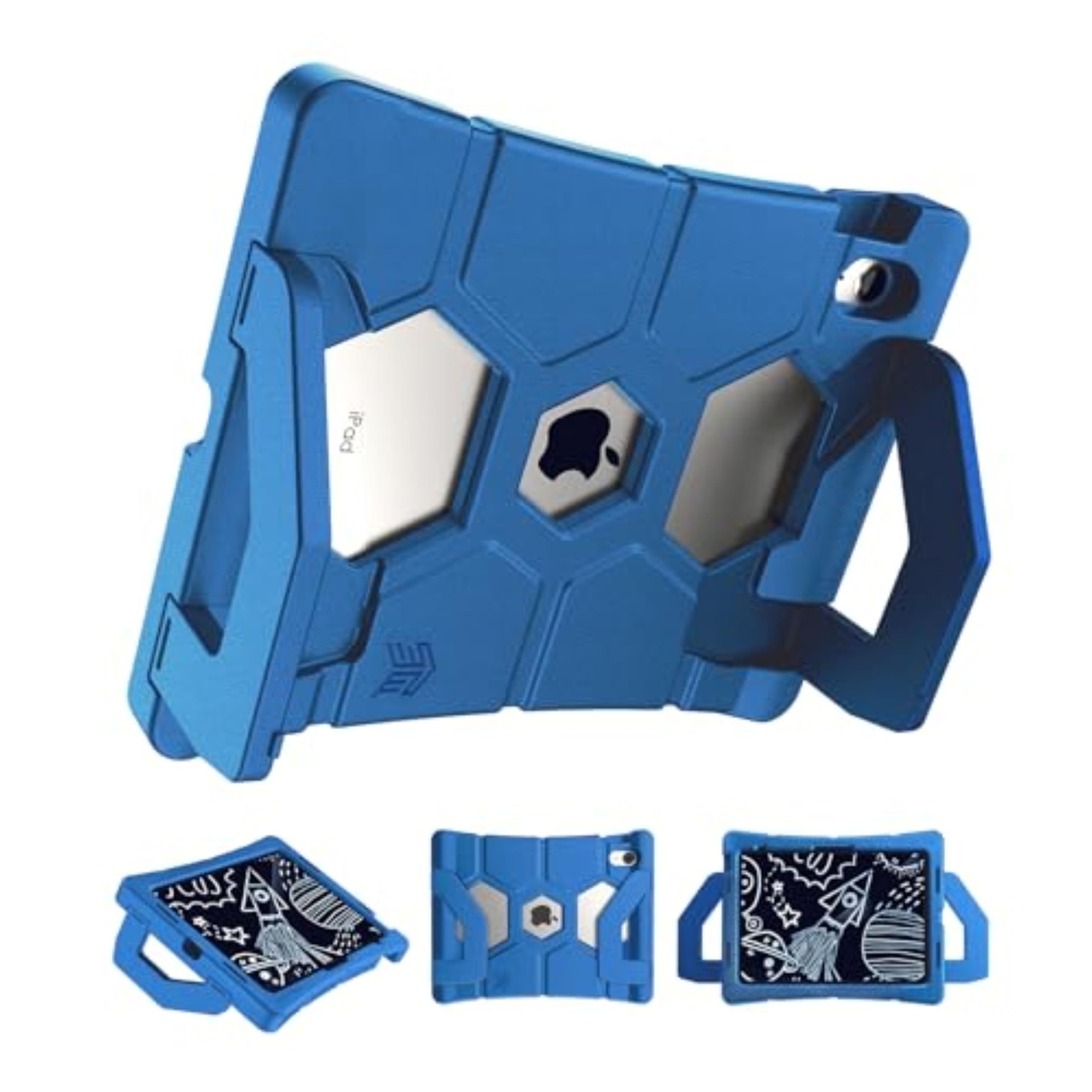 STM Duxling for iPad 10.9" 10th Gen A16 Case for Kids Stand Protective Blue