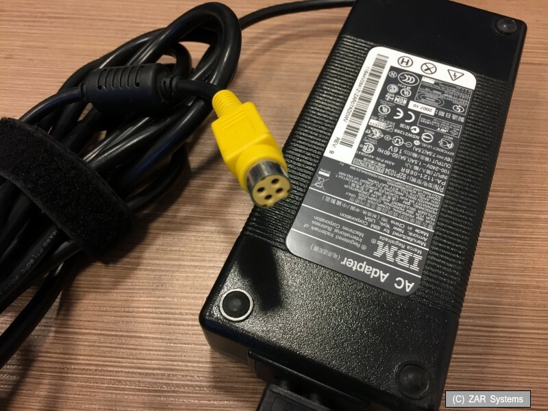 IBM Power Supply 92P1034, 57P4231 16V 7.5A 120 Watt for ThinkPad G40 G41 Series Mint