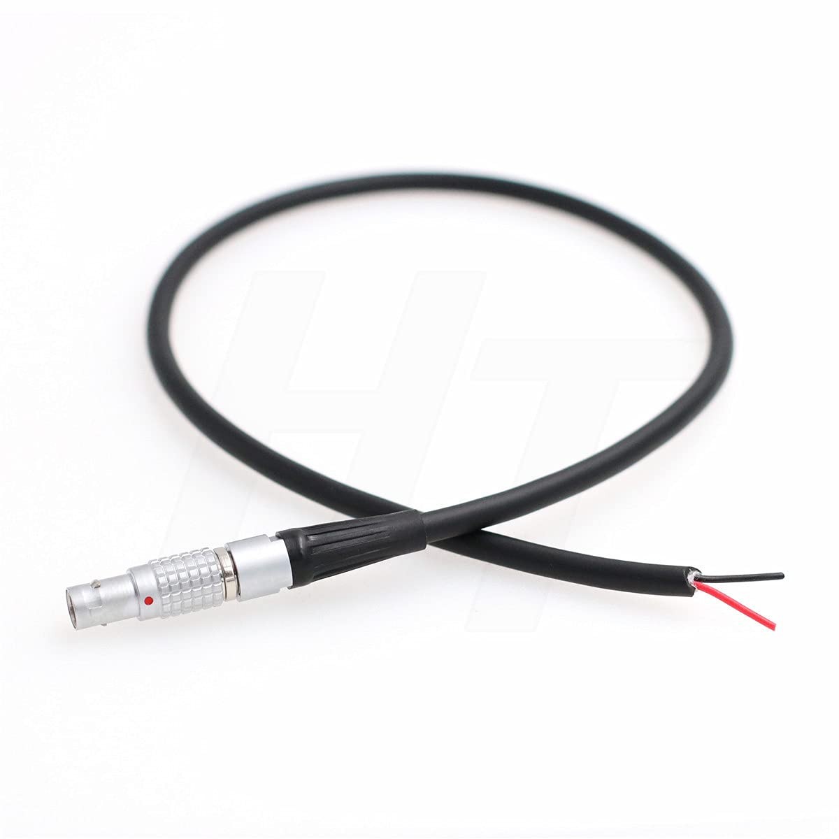 Male Pin FGG.0B.302 2 to Bare Electric Cable Electrical Cable - 45cm