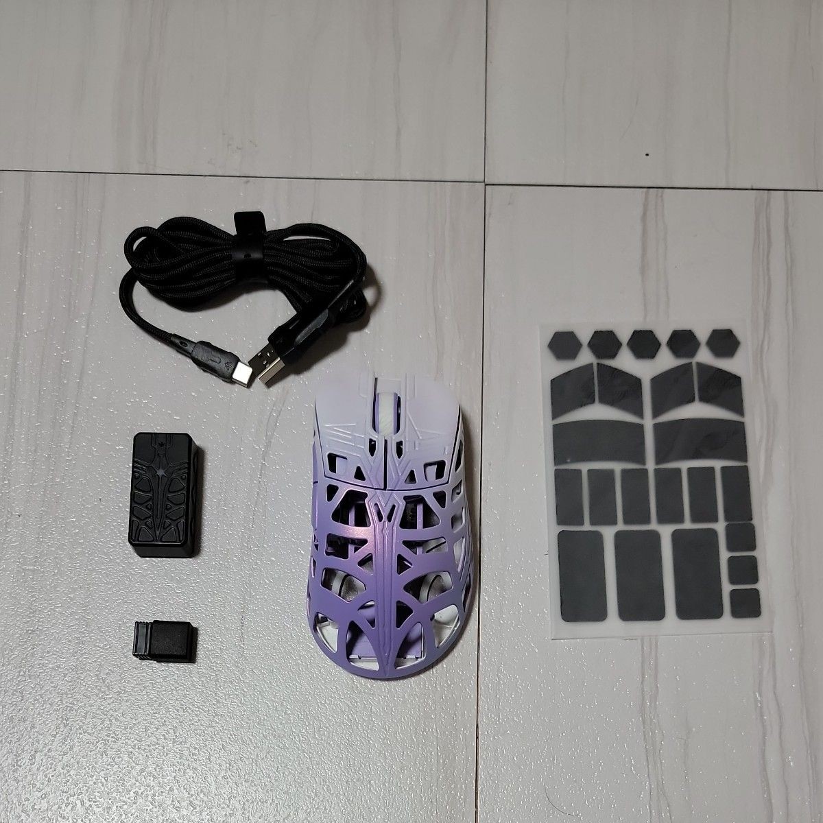 wlmouse Sword X White Gaming Mouse High DPI Wired Optical Mouse