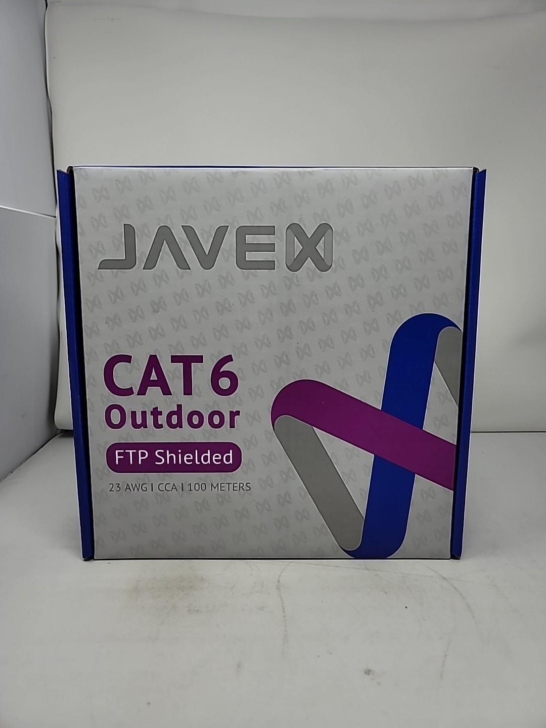 Javen CAT6 Outdoor FTP Sheilded 23 AWG CCA 100 Meters Ethernet Cable New
