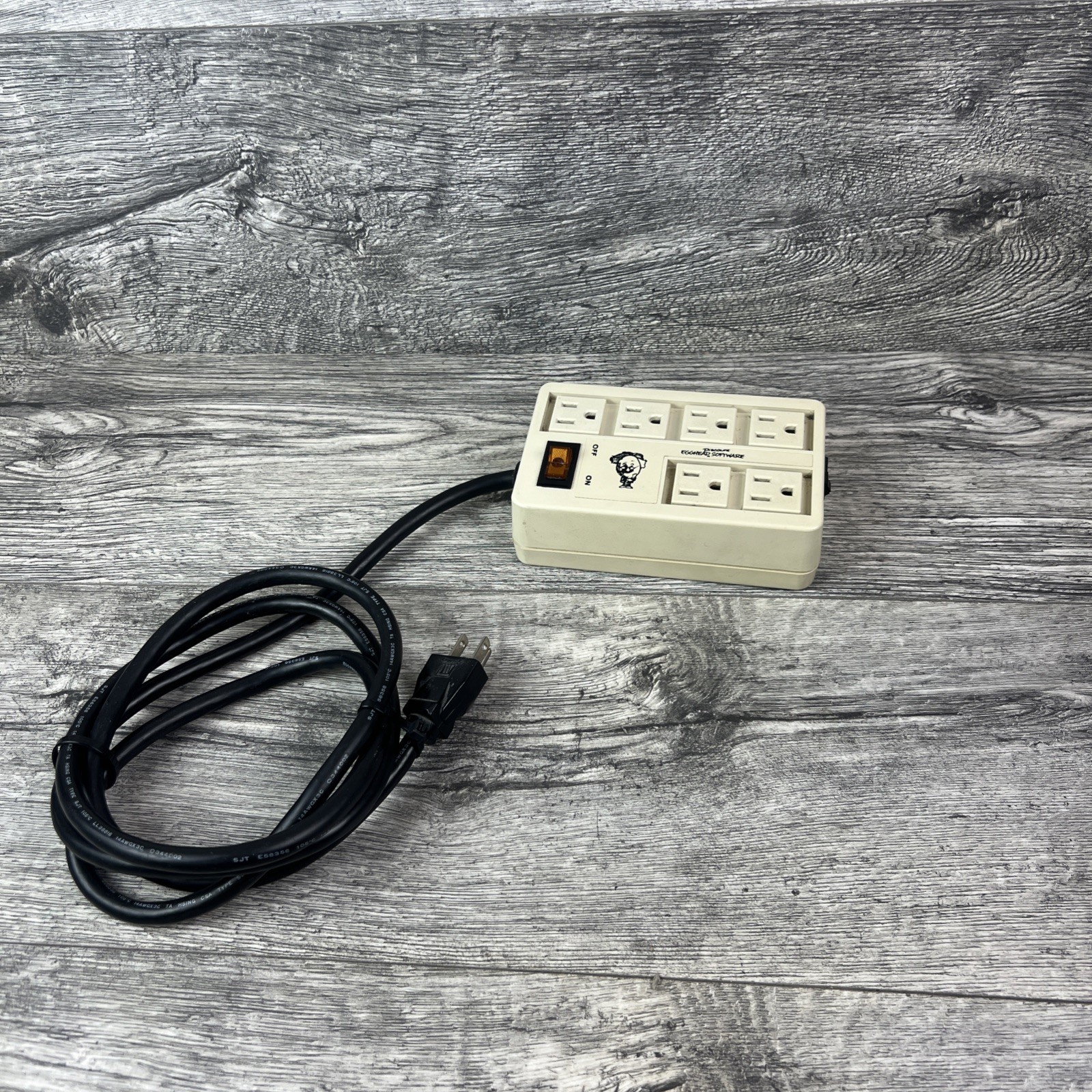 Vintage Egghead Computer Power Center Surge Protector Switched Outlets Tested