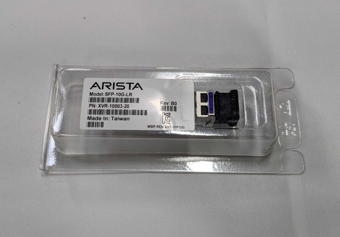 Arista SFP-10G-LR SFP Transceiver LC