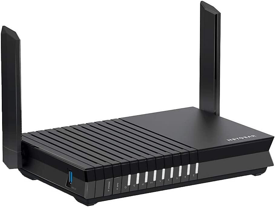 NETGEAR 4-Stream AX1800 WiFi 6 Router (RAX20-100NAS)