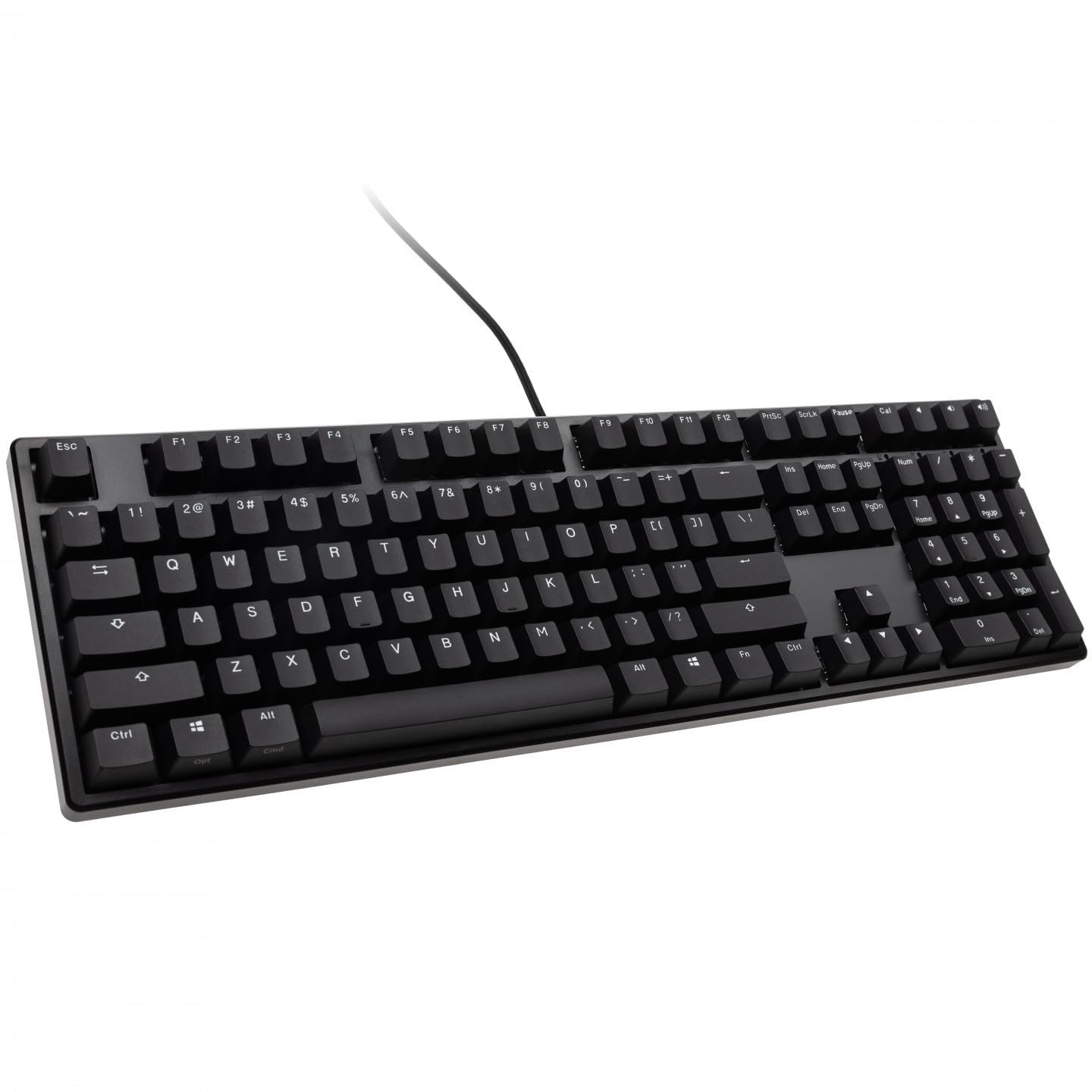 Origin Black Double Shot PBT Mechanical Keyboard (Cherry MX Silent Red)