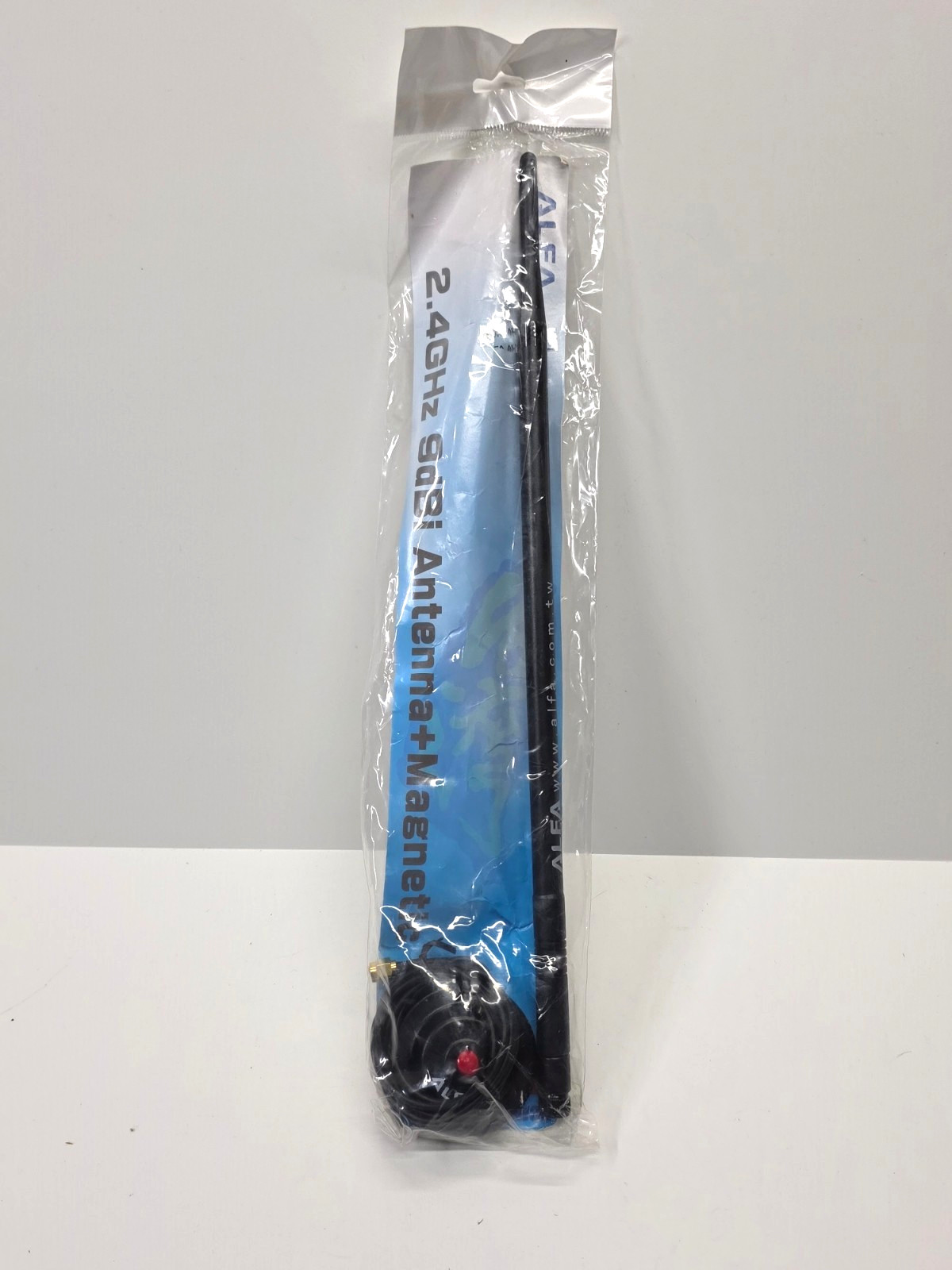 ALFA Network ARS-N19M 2.4GHz 9dBi WiFi Antenna Magnetic Base RP-SMA
