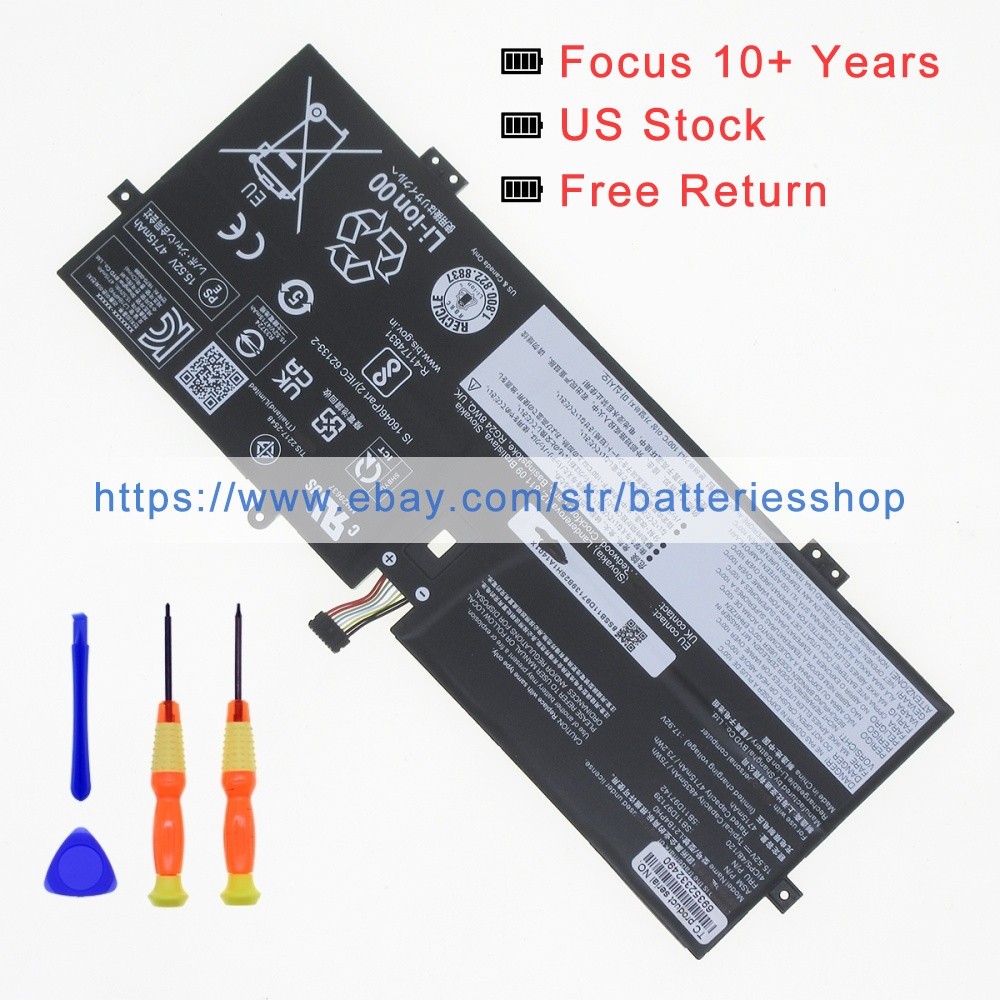 Genuine Lenovo yoga 9i 9 14IAP7 L21C4PH0 L21D4PH0 SB11D97139 5B11D97142 battery