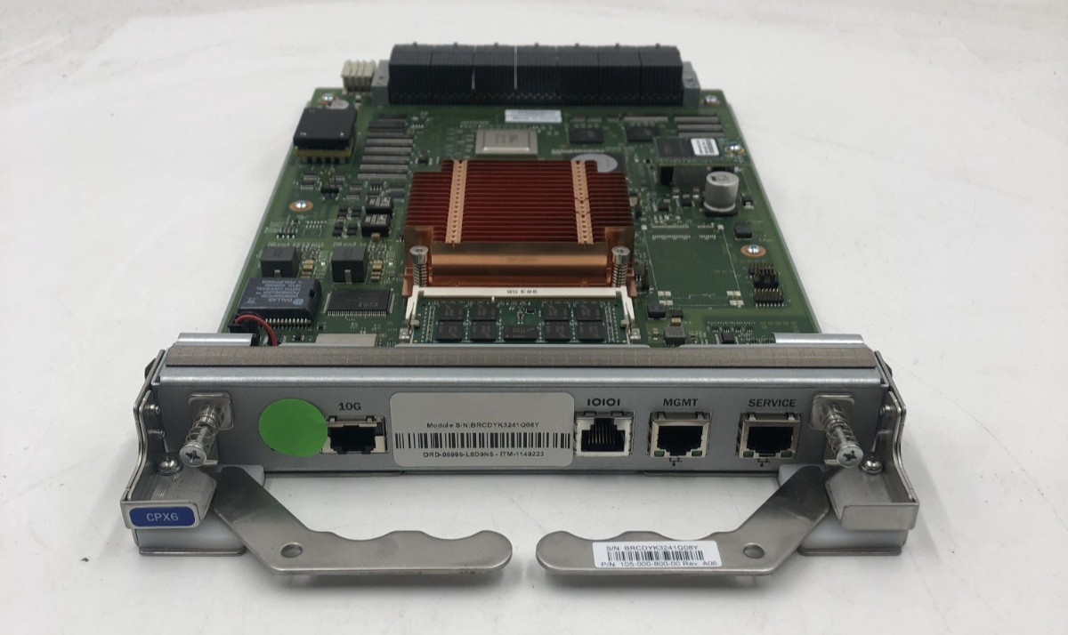 Brocade CPX6 105-000-800-00 Control Processor Blade 60-1003995-01