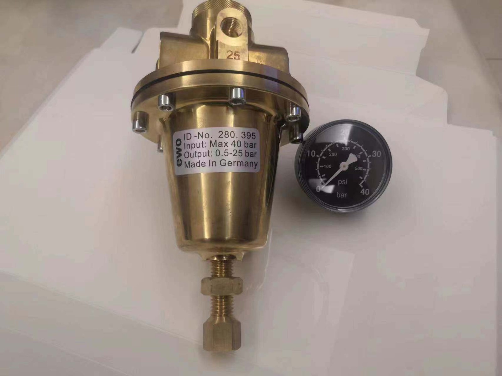 1pcs NEW EWO 280.395 High Pressure Regulator Valve UPS/FedEx