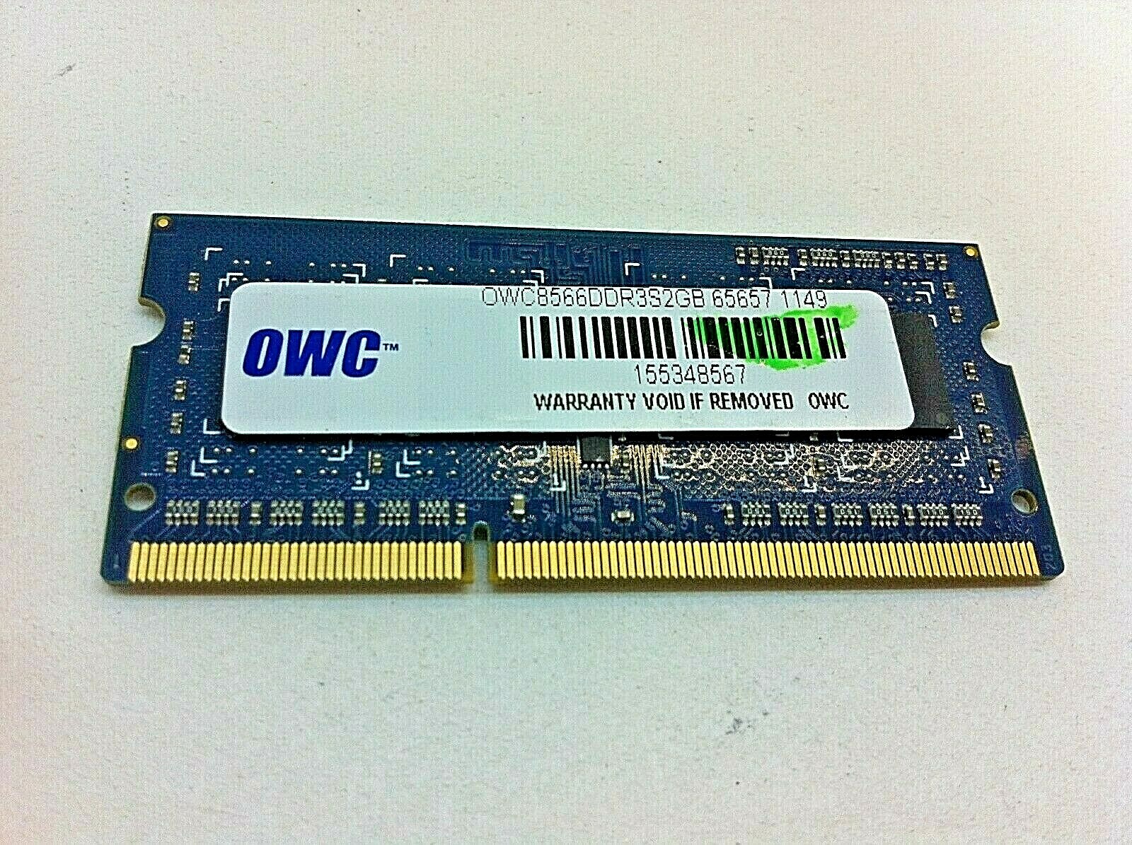 OWC 2GB Laptop SODIMM RAM Memory - OWC8566DDR3S2GB DDR3 - Genuine Macbook 118