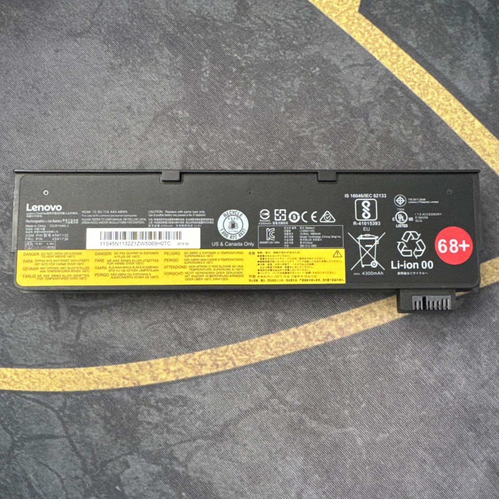 Genuine NEW  48Wh 45N1738 for T440s T450s T460p T470p W550s X250 X260 T560 68+