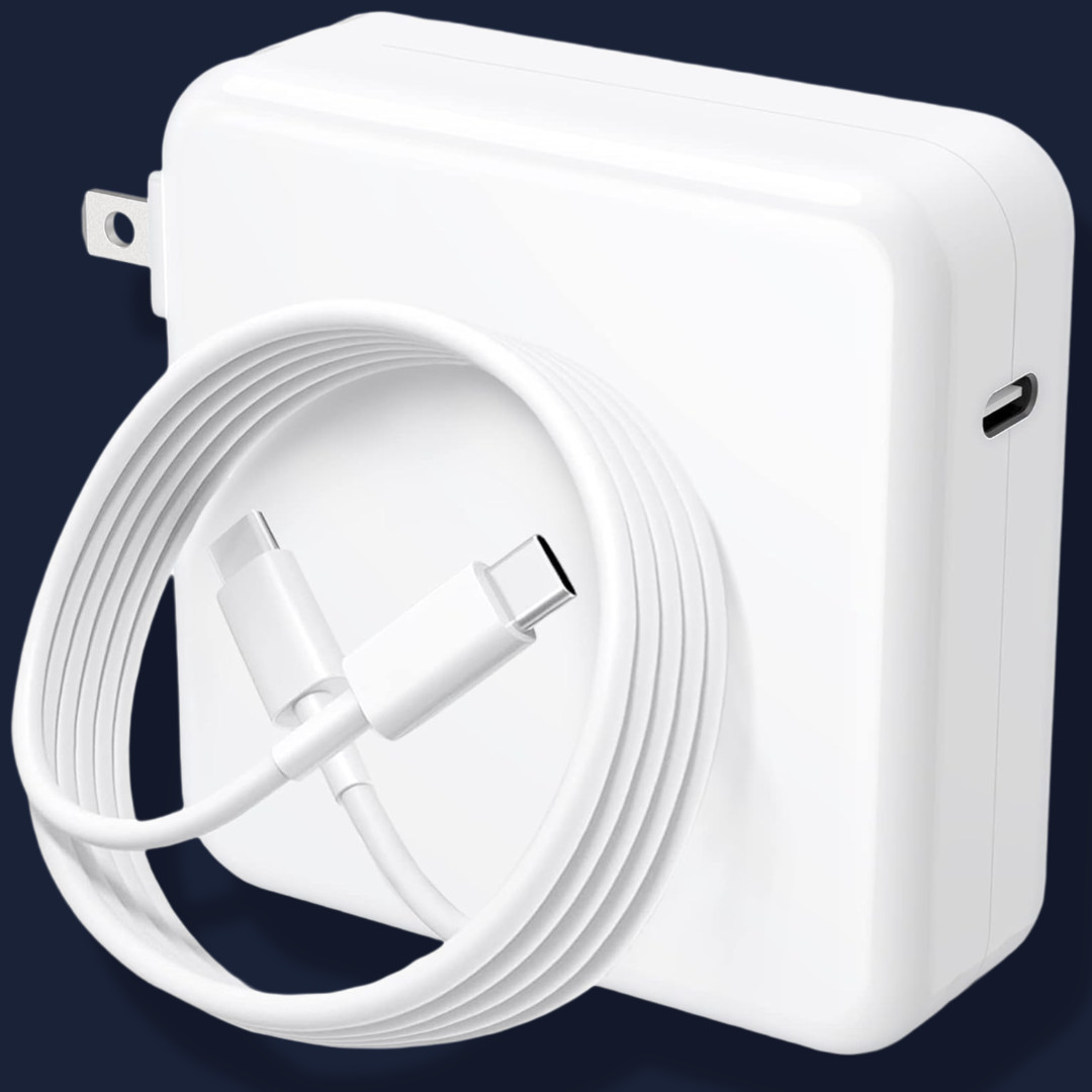 120W USB-C Fast Charger for MacBook Pro/Air, iPad, Samsung, USB-C Devices